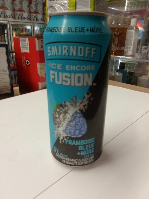 473ml Smir Fusion blueberry mure